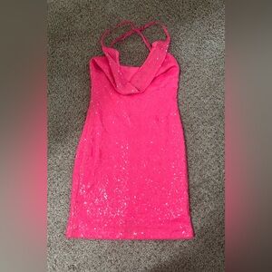 Mini  pink dress
